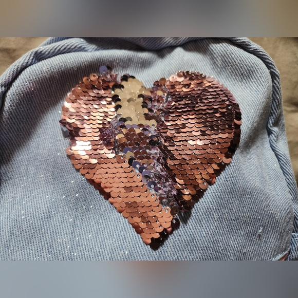 Joe Fresh heart bags backpack purse - Picture 6 of 6